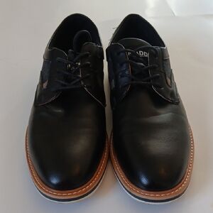 Steve Madden Black and Brown Men's Oxfords